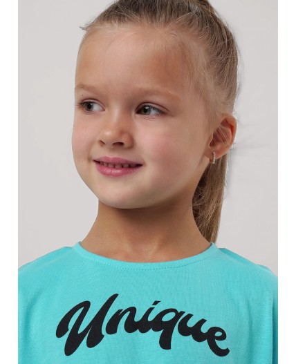 CLE Платье дев. 856861кд_п, бирюзовый