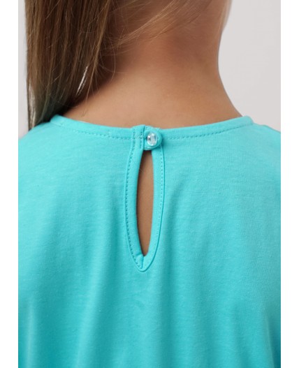 CLE Платье дев. 856861кд_п, бирюзовый