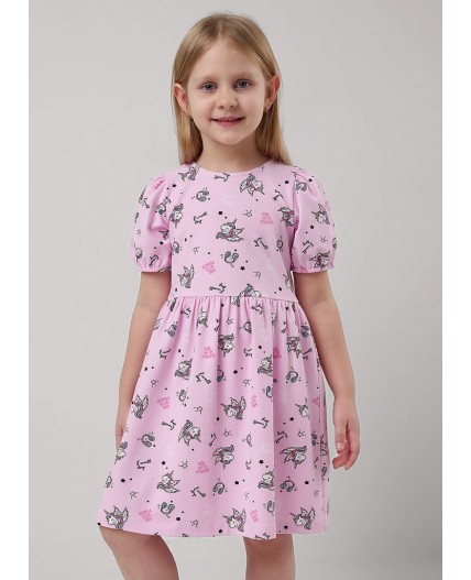 CLE Платье дев. 856903гн, св.розовый/белый