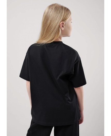 CLE Футболка дев. 856797кд_п, чёрный