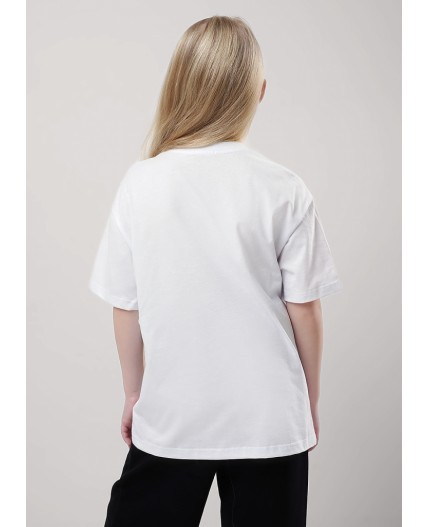 CLE Футболка дев. 856797кд_п, белый