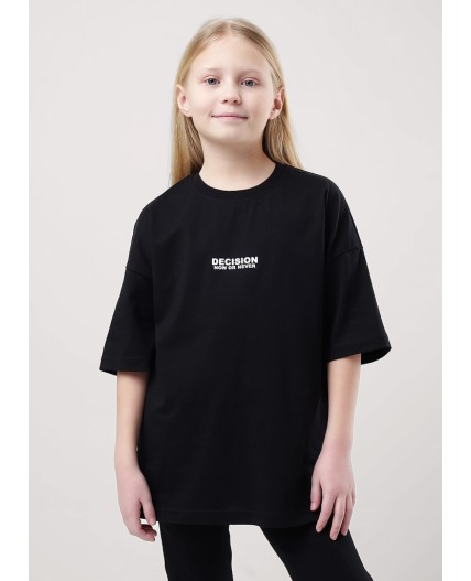 CLE Футболка дев. 856864кд_п, чёрный