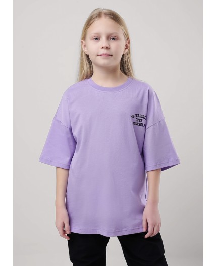 CLE Футболка дев. 856864кд_п, сиреневый