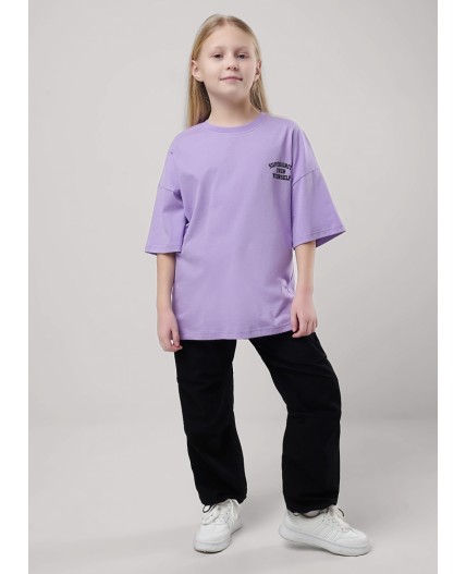 CLE Футболка дев. 856864кд_п, сиреневый