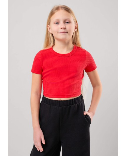 CLE Футболка дев. 856874шл, красный