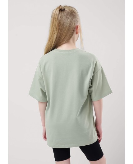 CLE Футболка дев. 856899г_п, св.зелёный