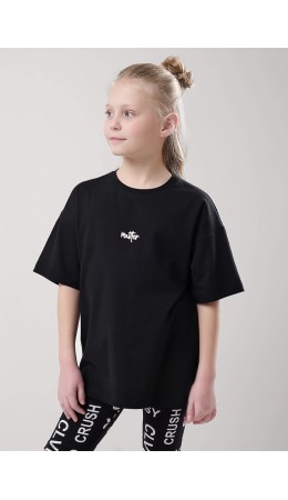 CLE Футболка дев. 856899г_п, чёрный