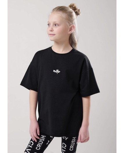 CLE Футболка дев. 856899г_п, чёрный