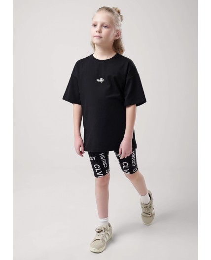 CLE Футболка дев. 856899г_п, чёрный
