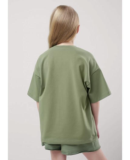 CLE Футболка дев. 856969/13г_п1, зелёный