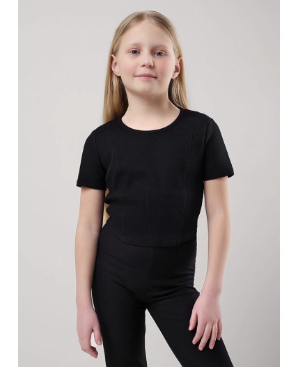 CLE Футболка дев.укор. 856971/13ш, чёрный