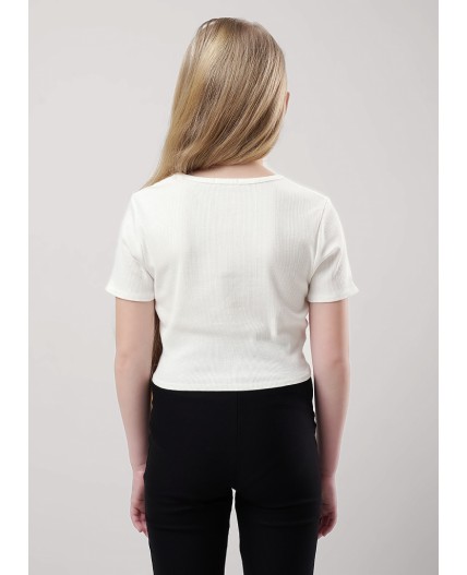 CLE Футболка дев.укор. 856971/13ш, белый