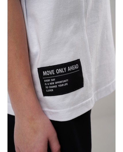 CLE Футболка мал. 856987/14кд, белый