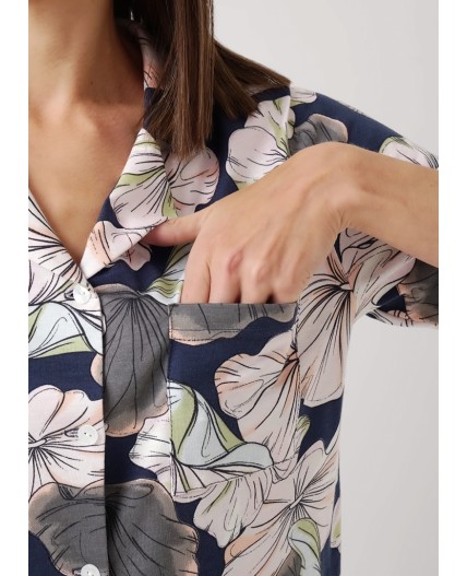 CLE LP25-1150/2 Пижама жен. Галатея, т.синий/св.розовый