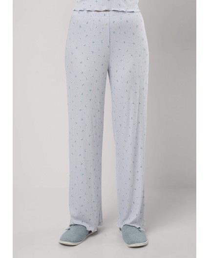 CLE LP25-1154 Пижама жен. Прованс, св.голубой/молочный