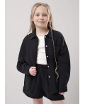 CLE Блузка дев. 853071муж, чёрный