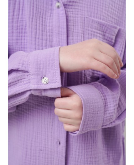 CLE Блузка дев. 853071муж, чёрный