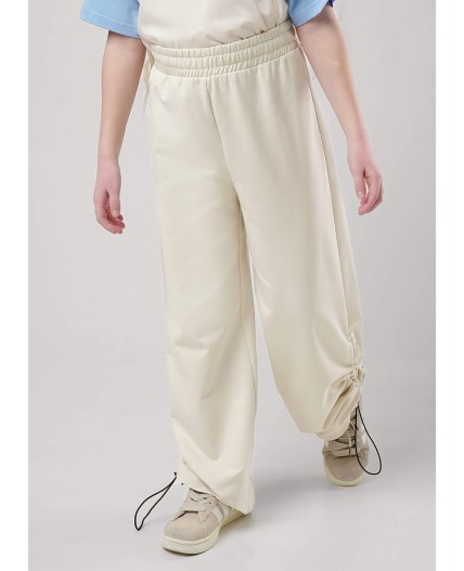 CLE Брюки дев. 857019/16фэ, св.бежевый