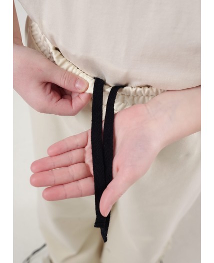 CLE Брюки дев. 857019/16фэ, св.бежевый