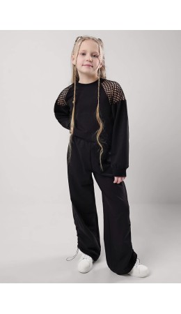 CLE Брюки дев. 857019/16фэ, чёрный