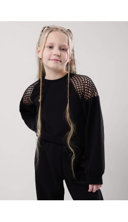 CLE Джемпер дев. 857020/16фэ, чёрный