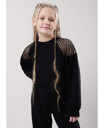 CLE Джемпер дев. 857020/16фэ, чёрный