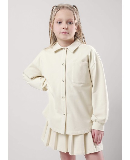 CLE Куртка дев. 857021/16фэ, св.бежевый