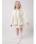 CLE Куртка дев. 857021/16фэ, св.бежевый