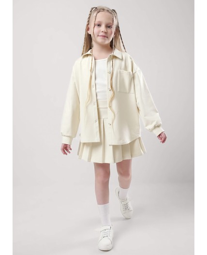 CLE Куртка дев. 857021/16фэ, св.бежевый