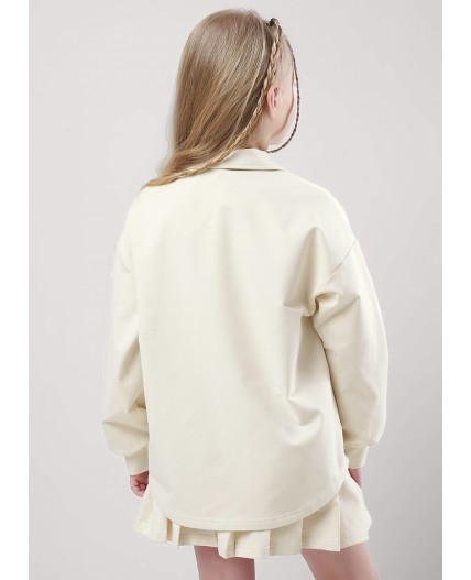 CLE Куртка дев. 857021/16фэ, св.бежевый