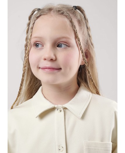 CLE Куртка дев. 857021/16фэ, св.бежевый