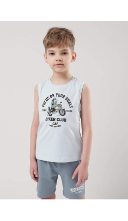 CLE Майка мал. 856171кд_п, св.голубой