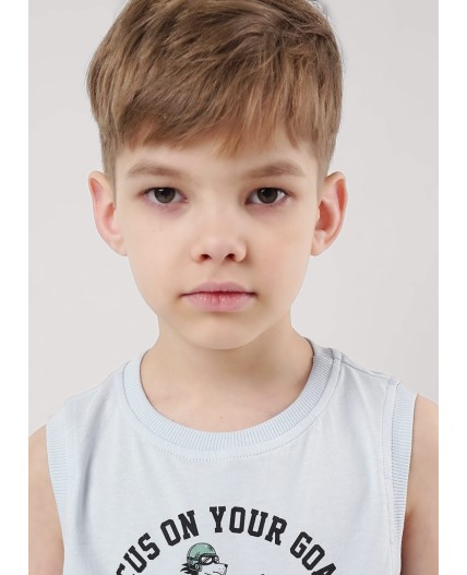 CLE Майка мал. 856171кд_п, св.голубой