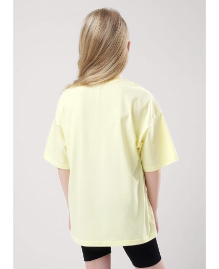 CLE Футболка дев. 856992кд_п, св.жёлтый