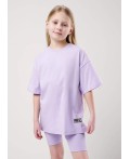 CLE Футболка дев. 856992кд_п, св.фиолетовый