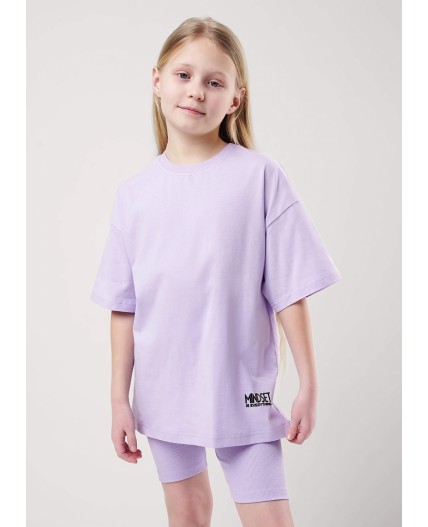 CLE Футболка дев. 856992кд_п, св.фиолетовый