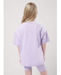 CLE Футболка дев. 856992кд_п, св.фиолетовый