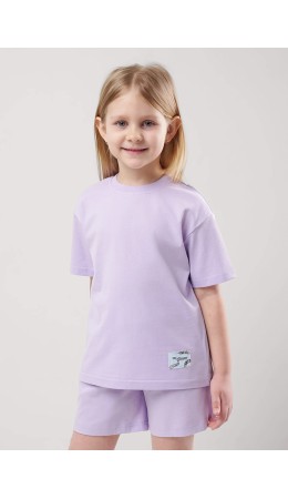 CLE Футболка дев. 856997кд, св.фиолетовый