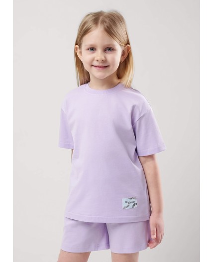 CLE Футболка дев. 856997кд, св.фиолетовый