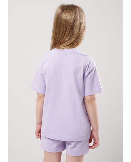CLE Футболка дев. 856997кд, св.фиолетовый
