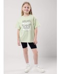 CLE Футболка дев. 857001кд_п, св.зелёный