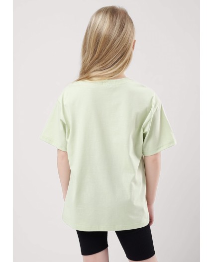 CLE Футболка дев. 857001кд_п, св.зелёный