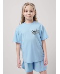 CLE Футболка дев. 857025/16з_п, голубой