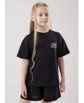 CLE Футболка дев. 857025/16з_п, чёрный