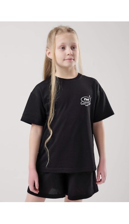 CLE Футболка дев. 857025/16з_п, чёрный