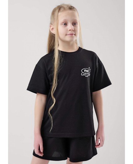 CLE Футболка дев. 857025/16з_п, чёрный