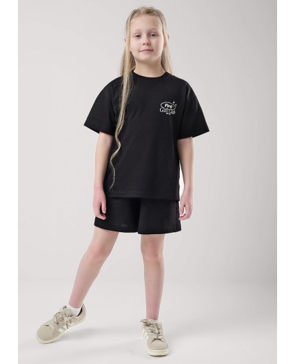 CLE Футболка дев. 857025/16з_п, чёрный