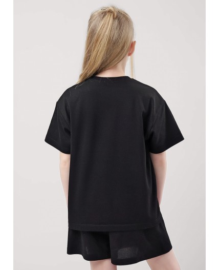 CLE Футболка дев. 857025/16з_п, чёрный