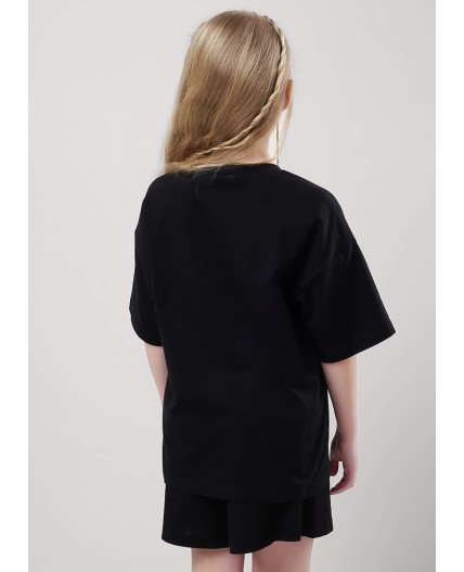 CLE Футболка дев. 857032/16кд_п, чёрный