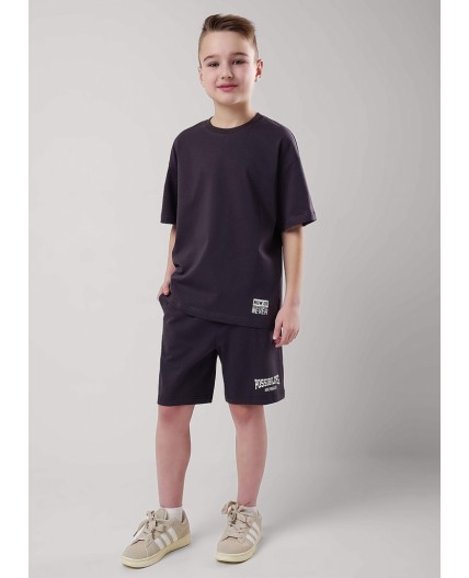 CLE Футболка мал. 855756кд_п, т.серый